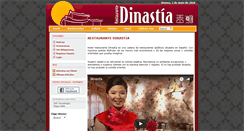 Desktop Screenshot of dinastia.es